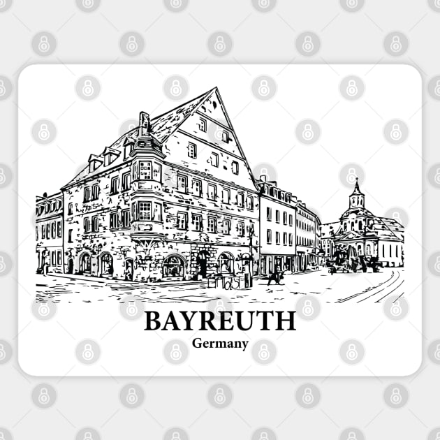 Bayreuth - Germany Magnet by Lakeric